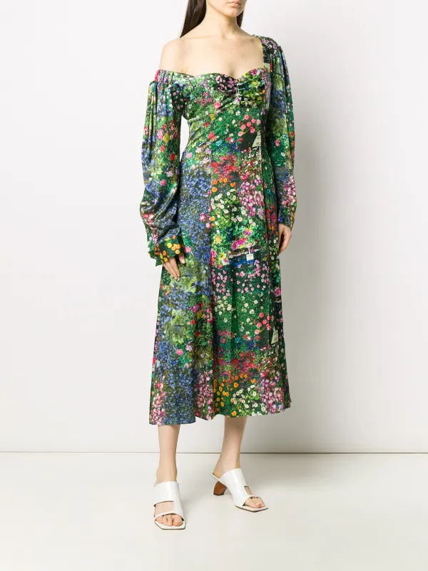 Whistles simone floral clearance dress