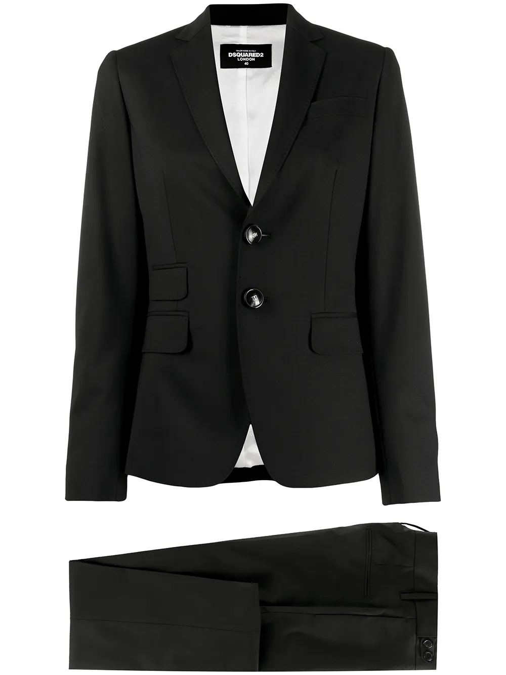 Dsquared2 костюм-двойка узкого кроя Dsquared2 костюм-двойка узкого кроя