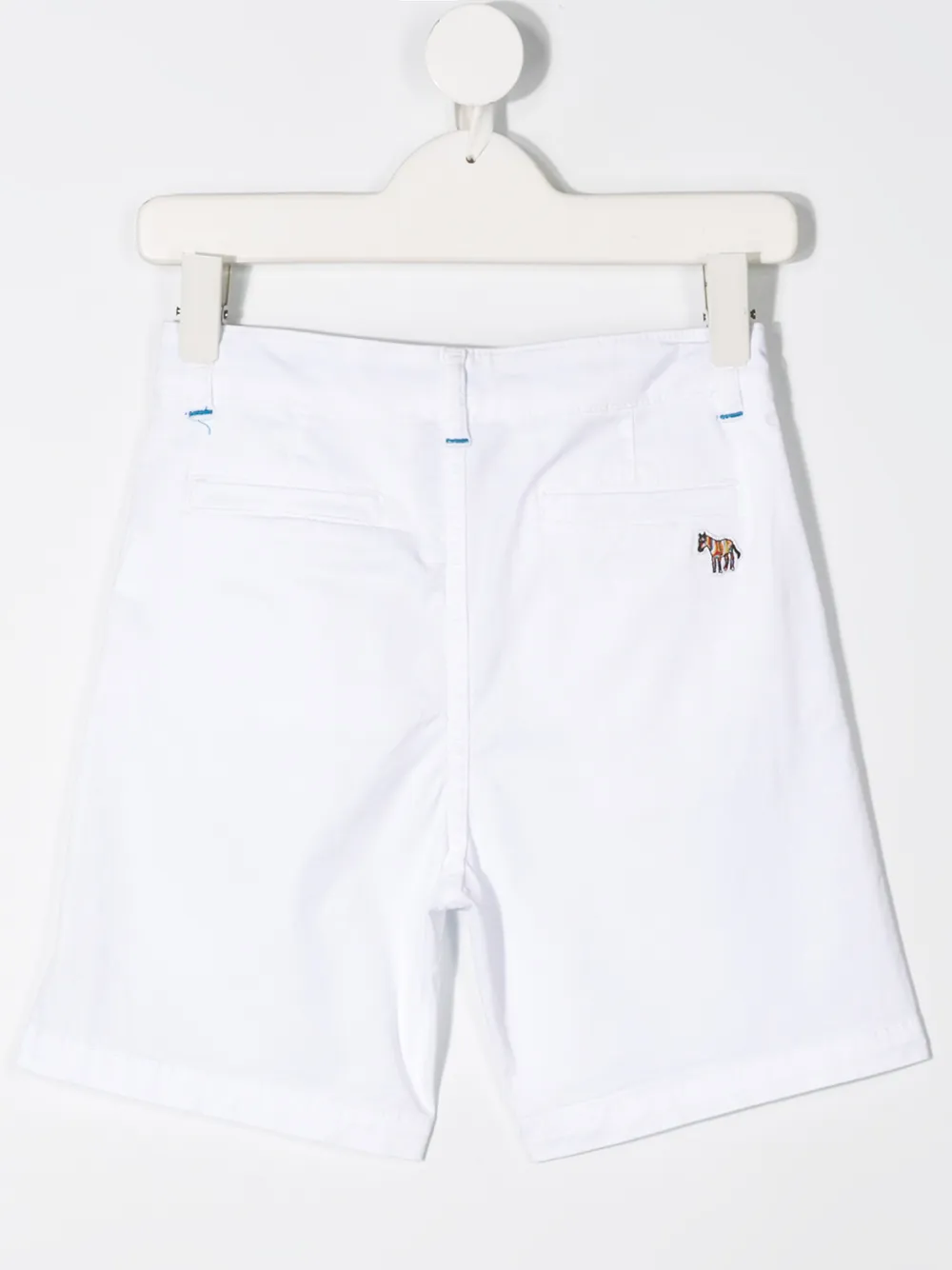 Paul Smith Junior Spijkershorts met zebraprint Wit