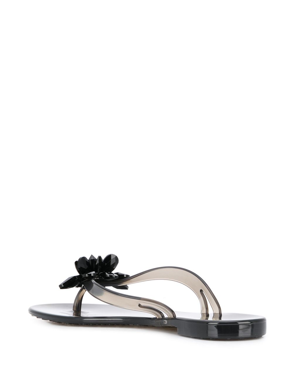 фото Le silla eris flower-appliqué flip-flops