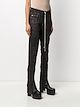 Rick Owens DRKSHDW بنطال لغينغ بتصميم ممزق ورباط