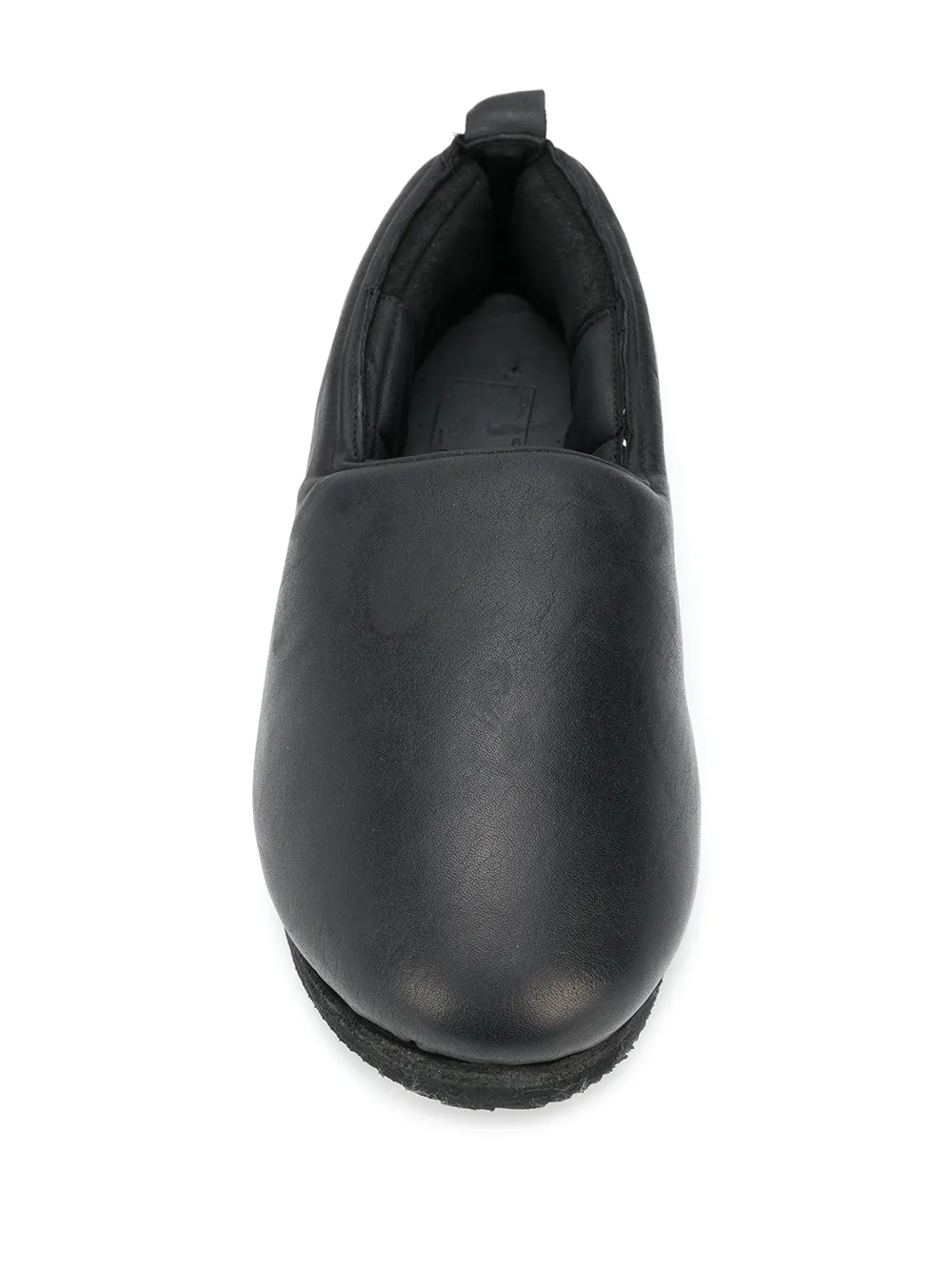 Guidi plain chunky-style loafers BALCK