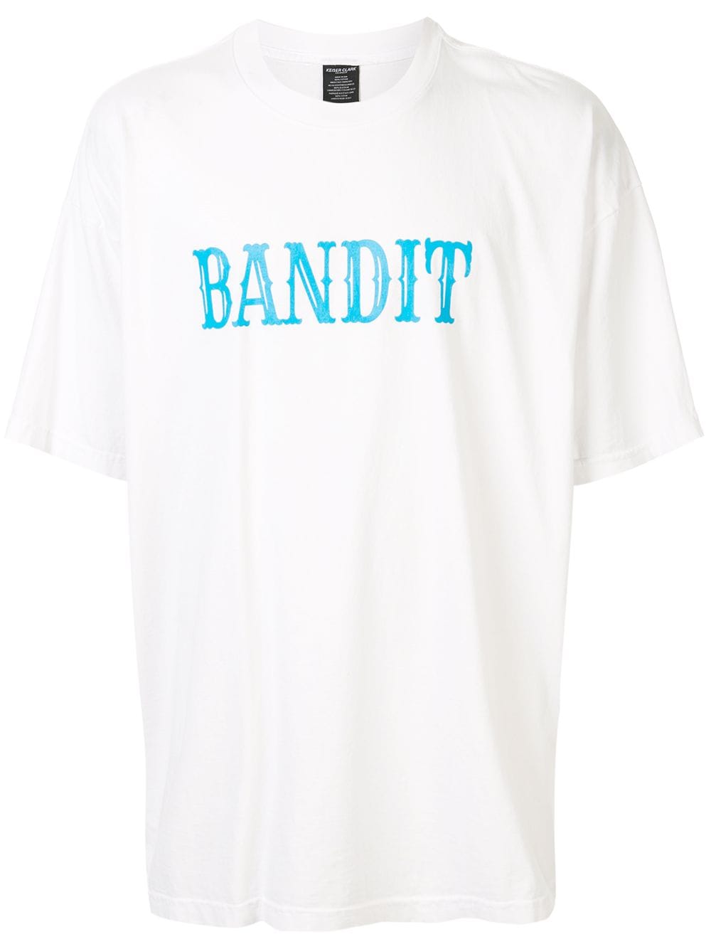 Keiser Clark Bandit Print T-shirt In White