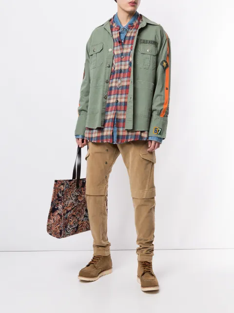 corduroy cargo trousers