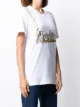 Moschino logo necklace graphic-print T-shirt