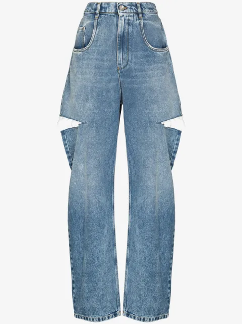 Maison Margiela ハイウエスト テーパードジーンズ