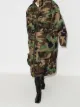 Image 2 of Moschino oversized padded camouflage-print coat