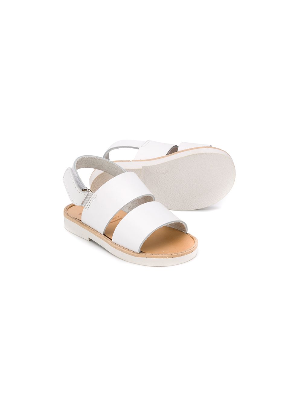 фото Babywalker low-heel double-strap sandals