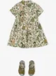 الصورة 2 من Burberry Kids فستان بطبعة نباتات