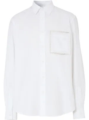 burberry mens shirt white