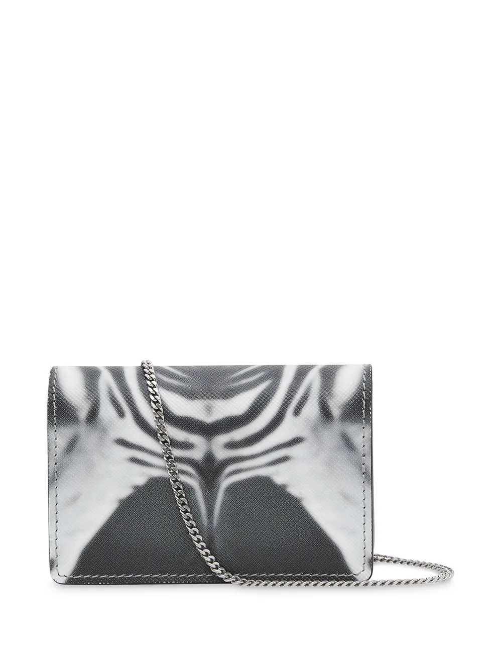 Burberry Pasjeshouder met monogramprint Zwart