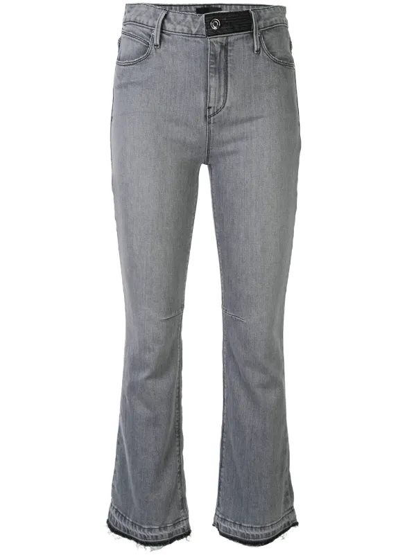 bootcut jeans grey