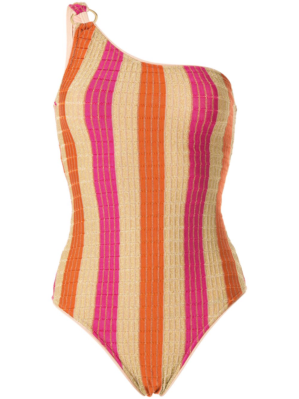 SUBOO JACQUELYN ONE-SHOULDER SWIMSUIT