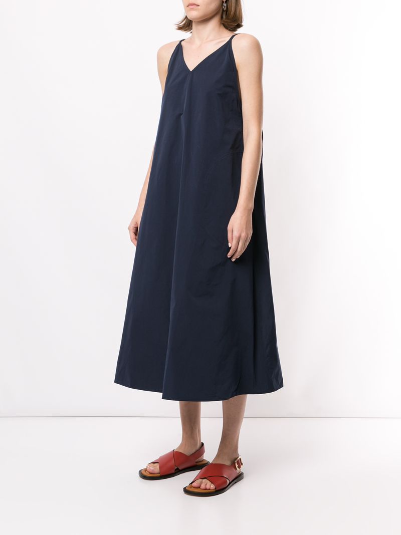 Shop Sofie D'hoore Dinara Sleeveless A-line Dress In Blue