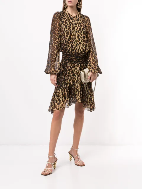 alc leopard dress