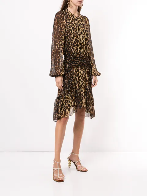 Shop multicolour A.L.C. Sidney leopard 