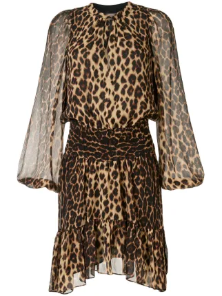 Shop multicolour A.L.C. Sidney leopard 