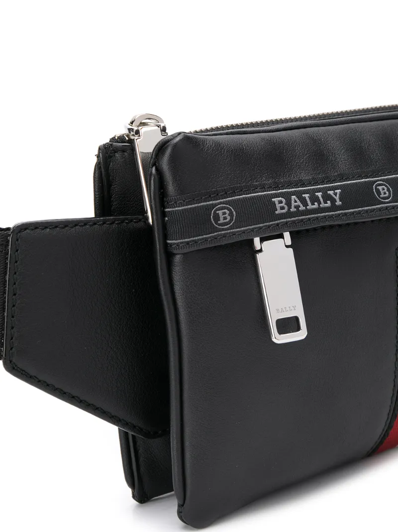 BALLY LOGO TAPE BELT BAG