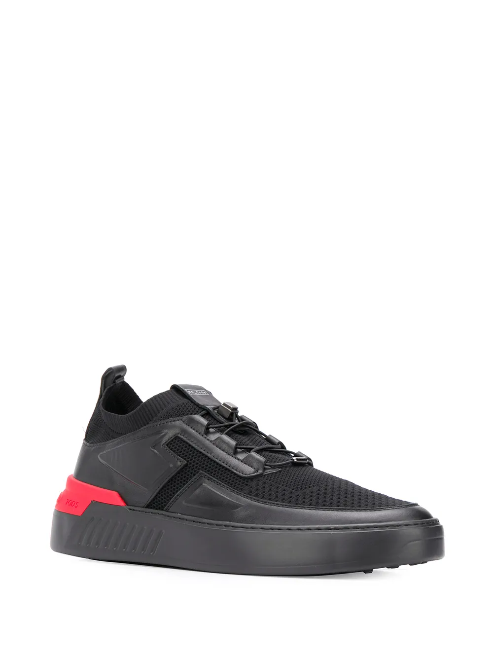 Tod's No_Code X sneakers met vlakken Zwart