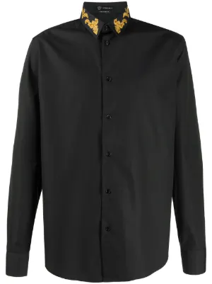 versace men's dress shirt