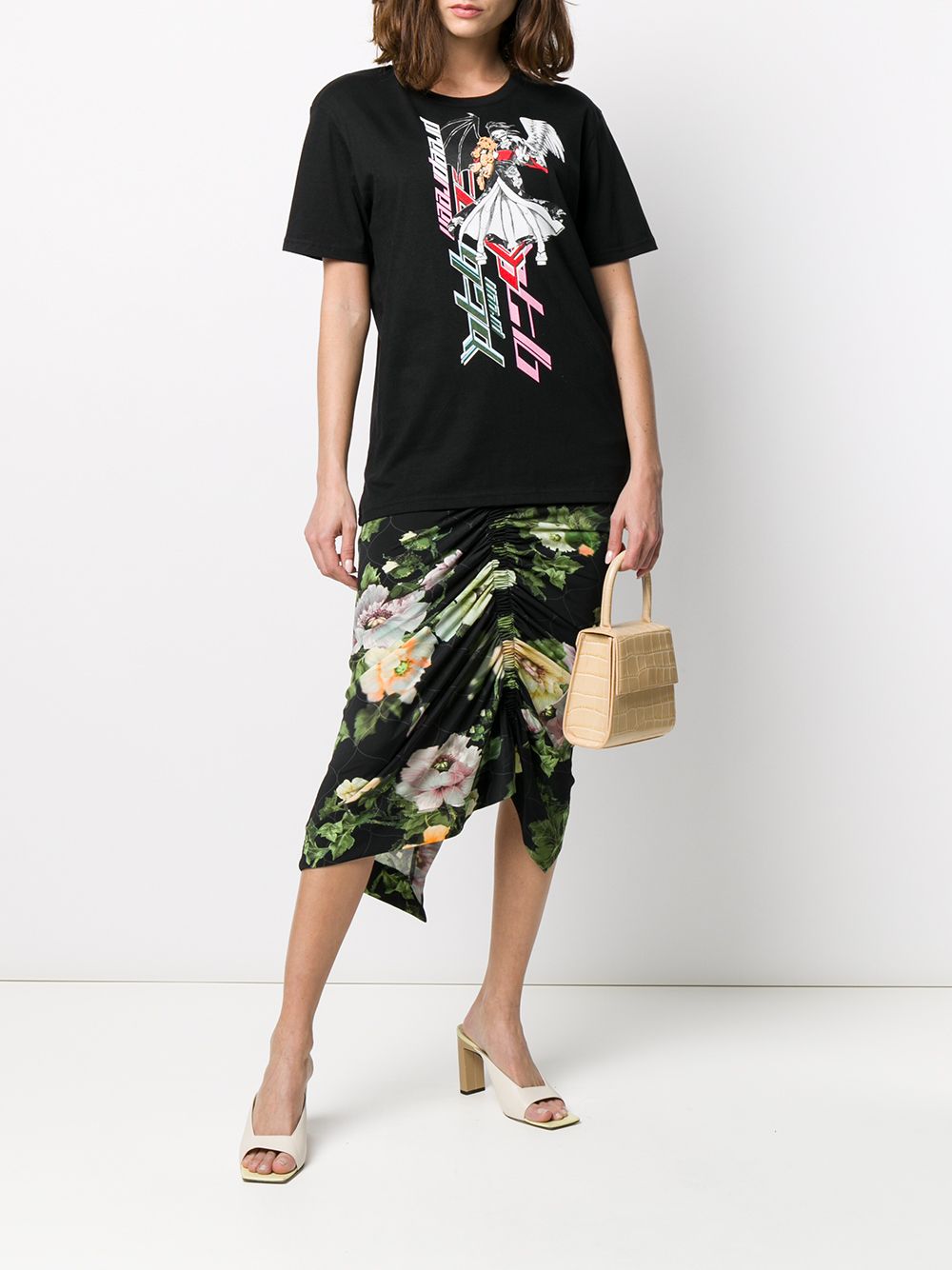 фото Preen by thornton bregazzi tamiko print t-shirt