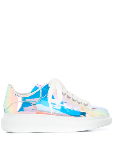 alexander mcqueen sneakers holographic