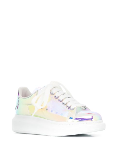 alexander mcqueen sneakers holographic