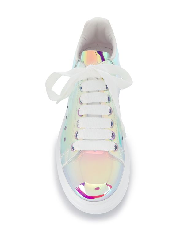 alexander mcqueen sneakers holographic