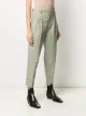 Isabel Marant Étoile micro check cropped trousers