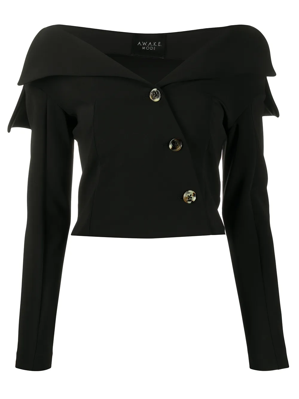 A.W.A.K.E. Mode off the shoulder top