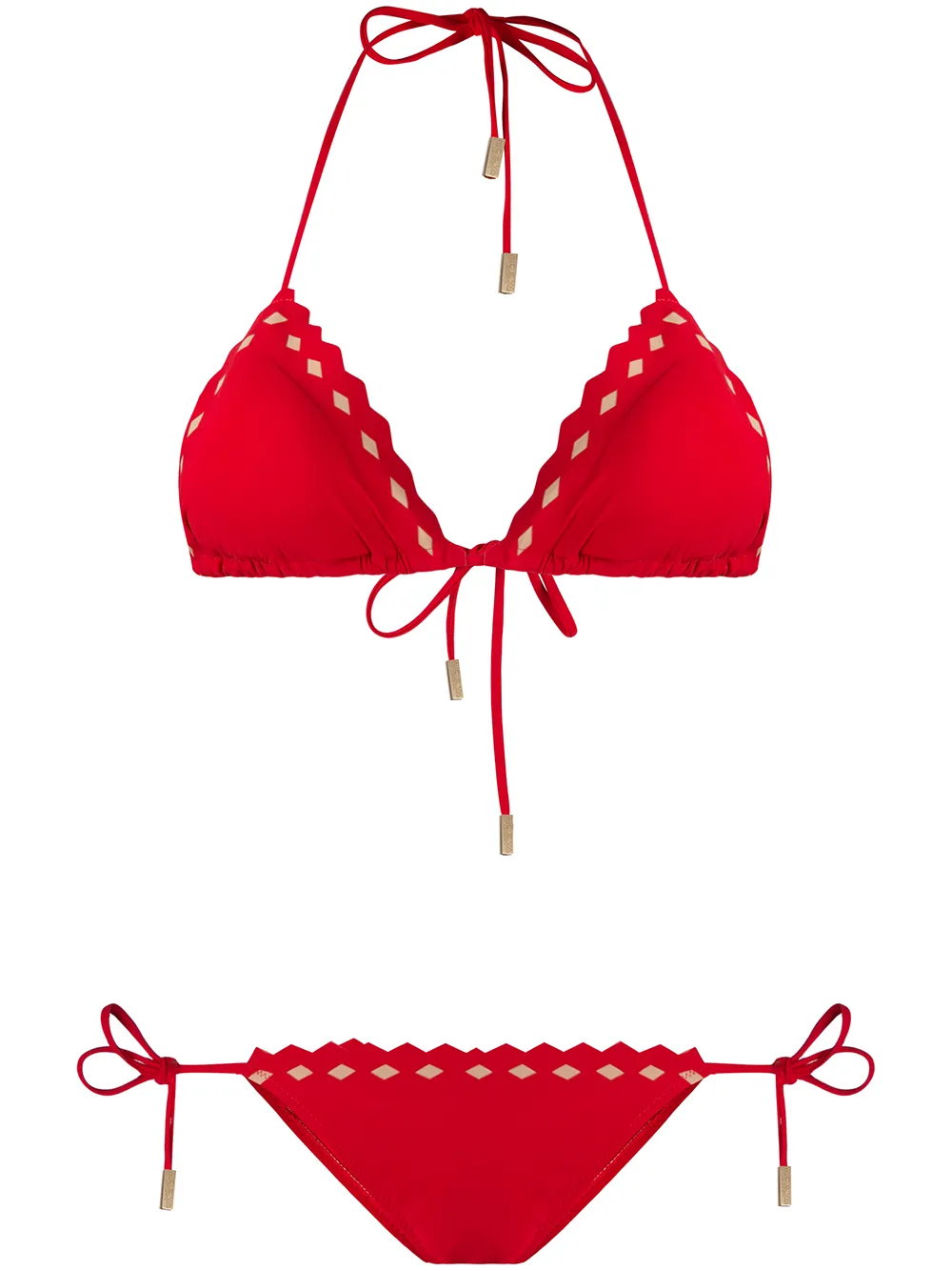 Moeva Bikini Mit Wellensaum SzPkp hWaIM Moeva Bikini Mit Wellensaum SzPkp hWaIM