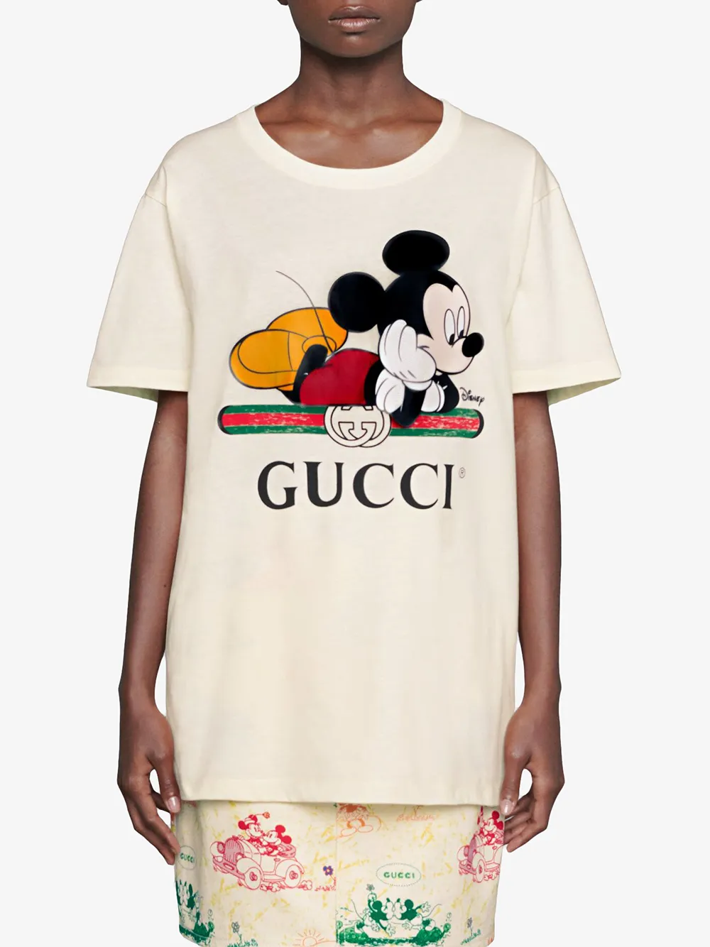 雑誌で紹介された 【新品タグ付き タグ 完売品】GUCCI×Disney Tシャツ