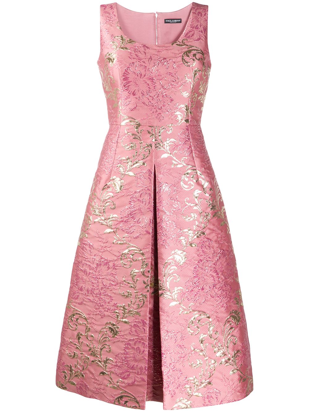 dolce and gabbana jacquard dress