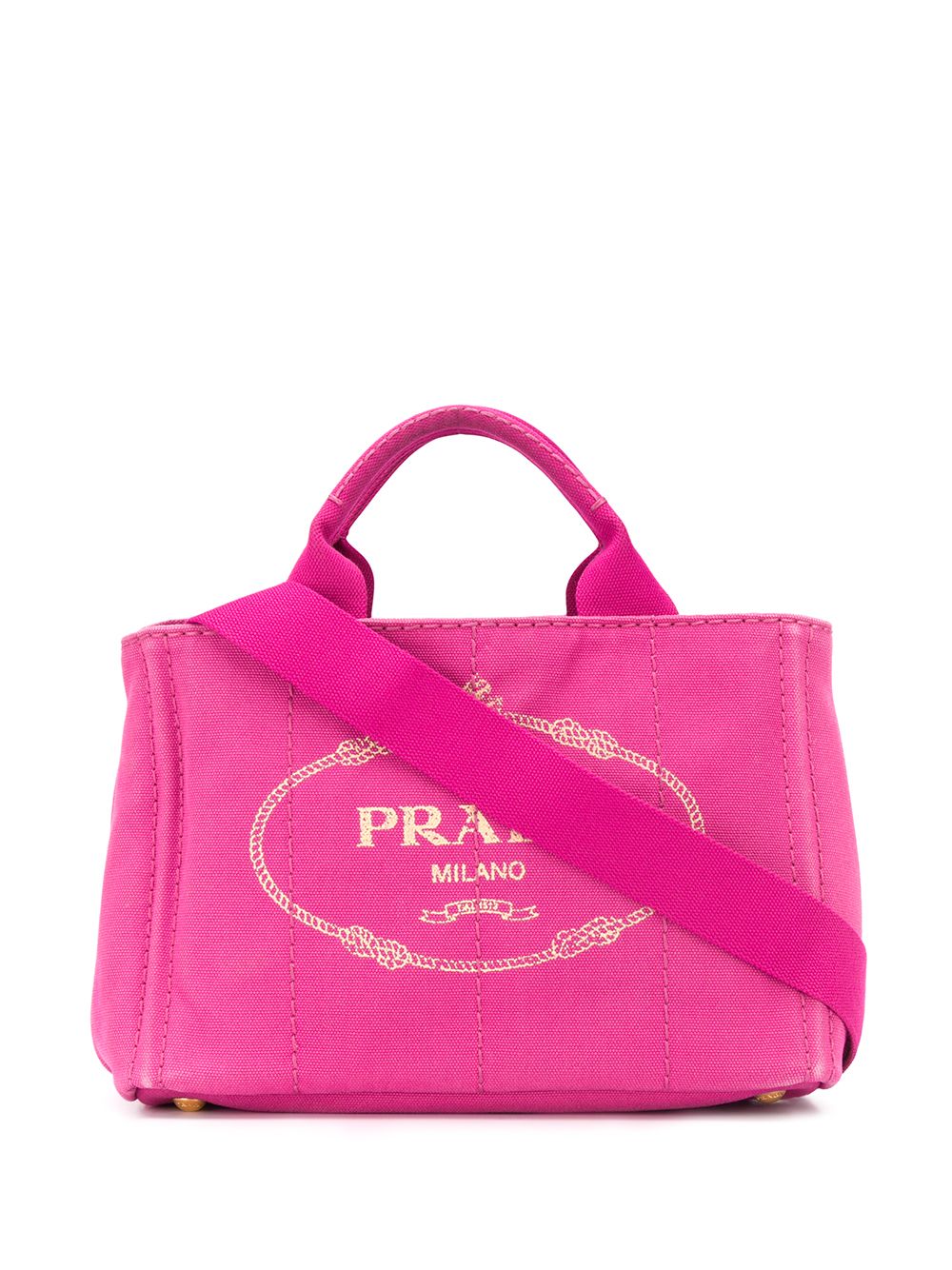 фото Prada pre-owned сумка-тоут с логотипом