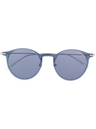 Montblanc Transparent round-frame Sunglasses - Farfetch