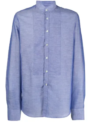 Ralph Lauren Purple Label リネンシャツ | ブルー | FARFETCH JP