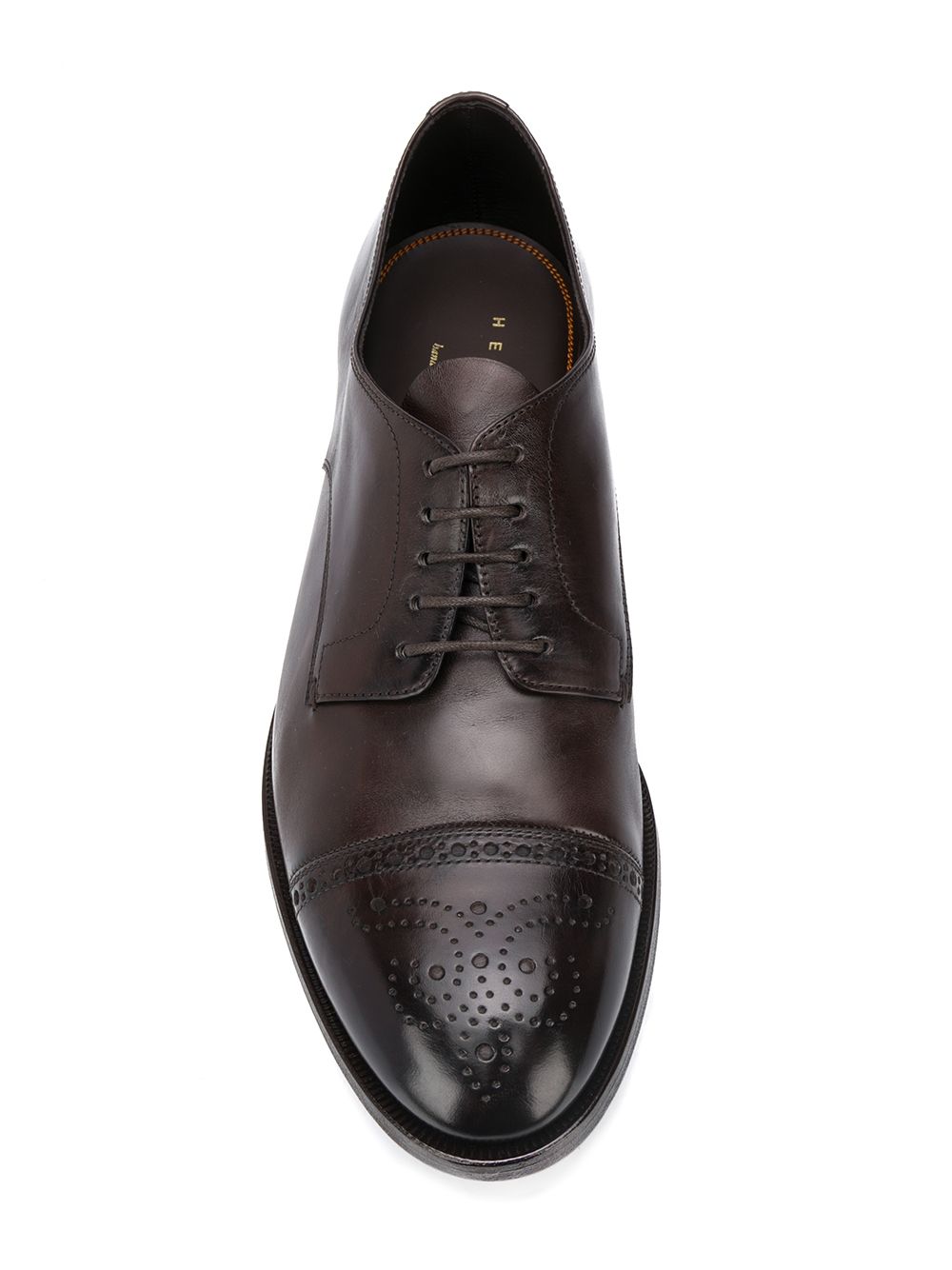 фото Henderson baracco lace-up derby shoes