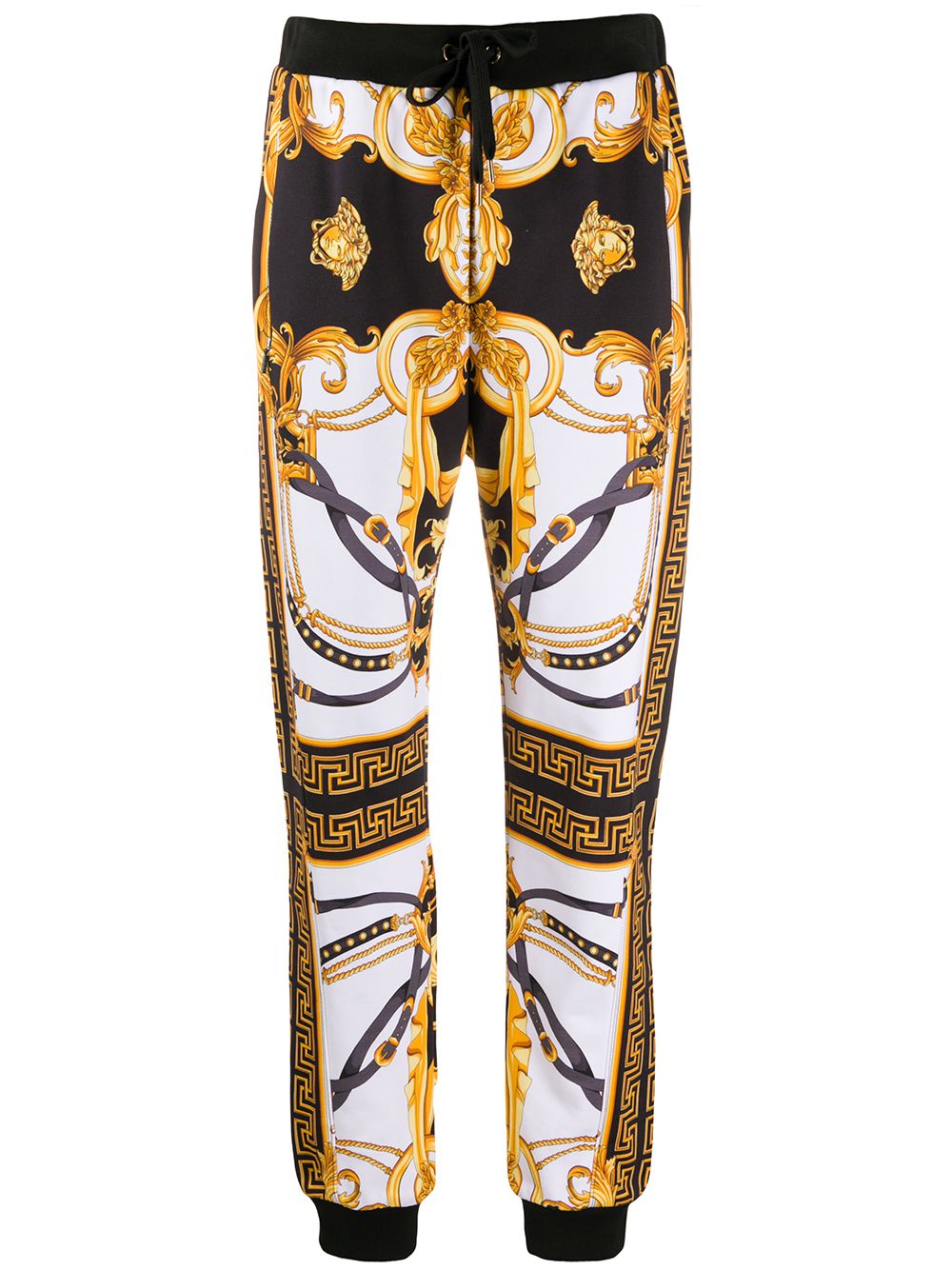 фото Versace спортивные брюки с принтом baroque