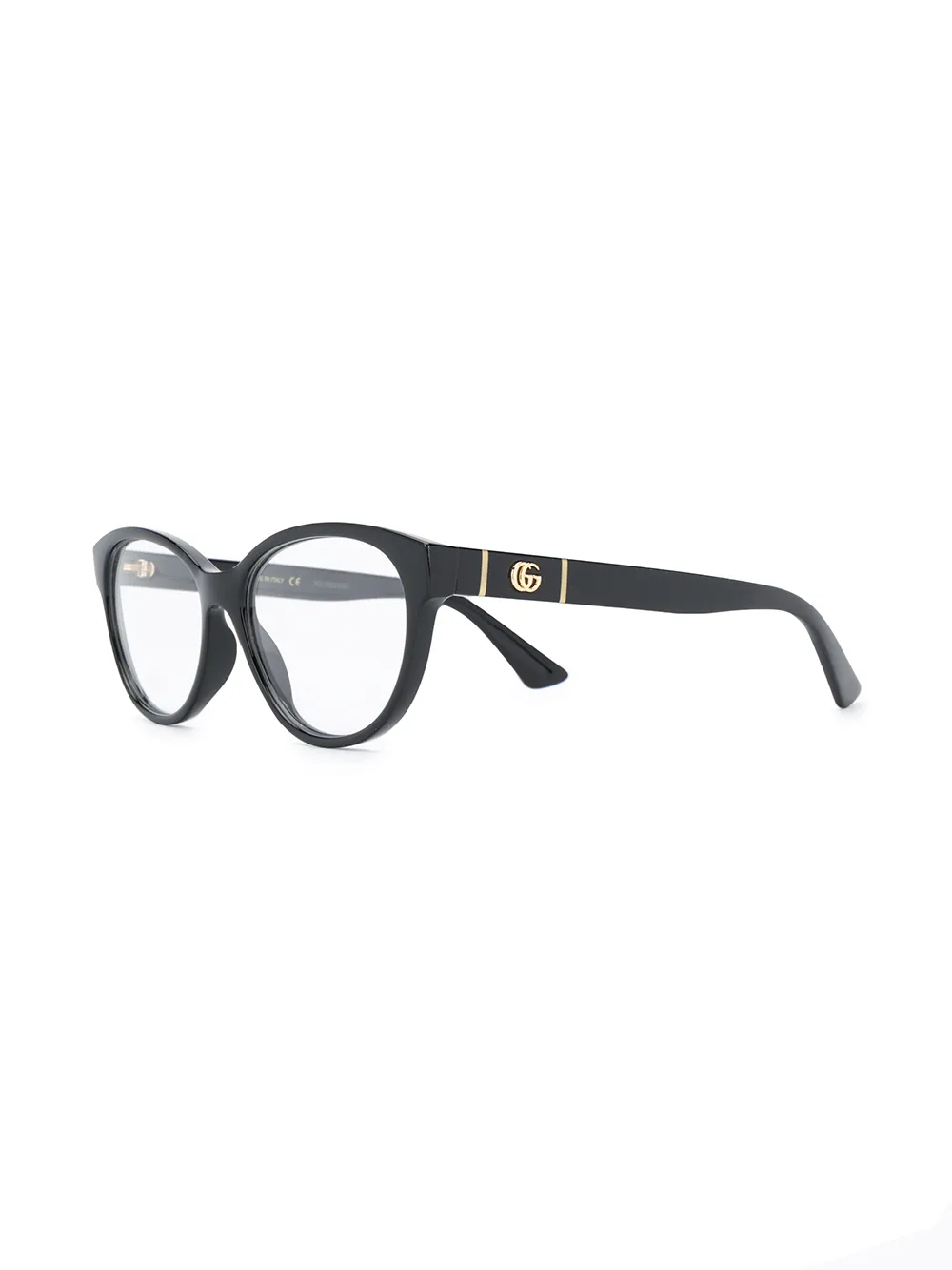 фото Gucci eyewear очки в овальной оправе