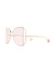 الصورة 2 من Gucci Eyewear نظارة شمسية بإطار فراشة