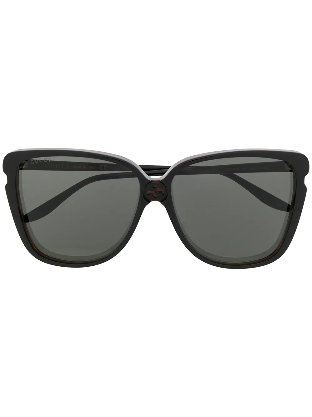Gucci Square-frame Sunglasses In Black