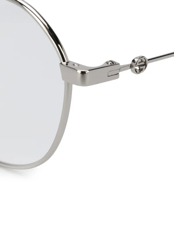 silver gucci glasses