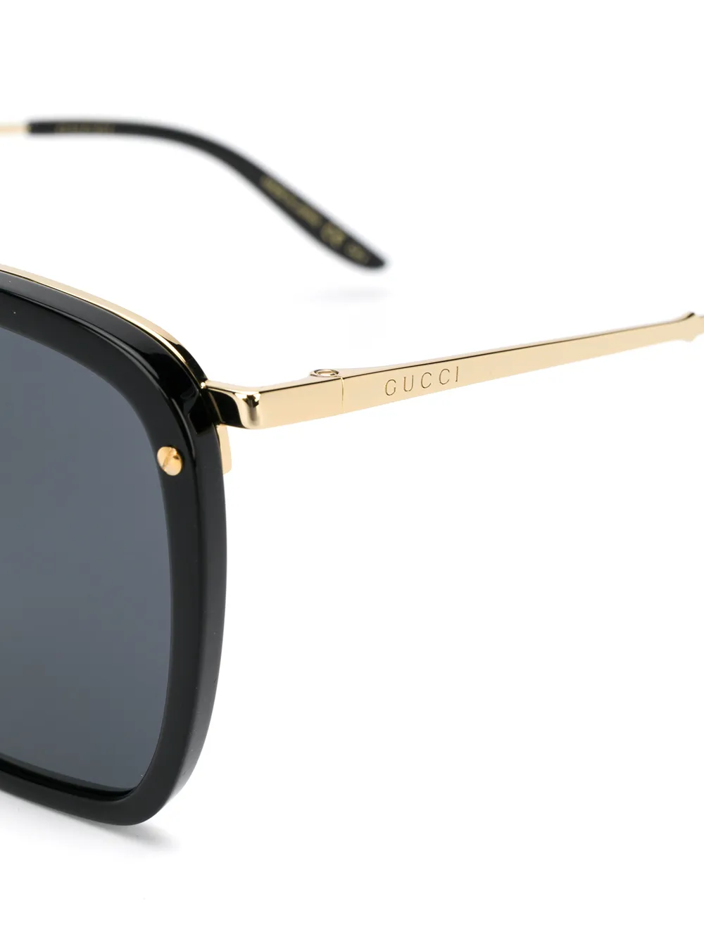 фото Gucci eyewear солнцезащитные очки в оправе navigator