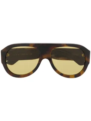 gucci men's oversized sunglasses