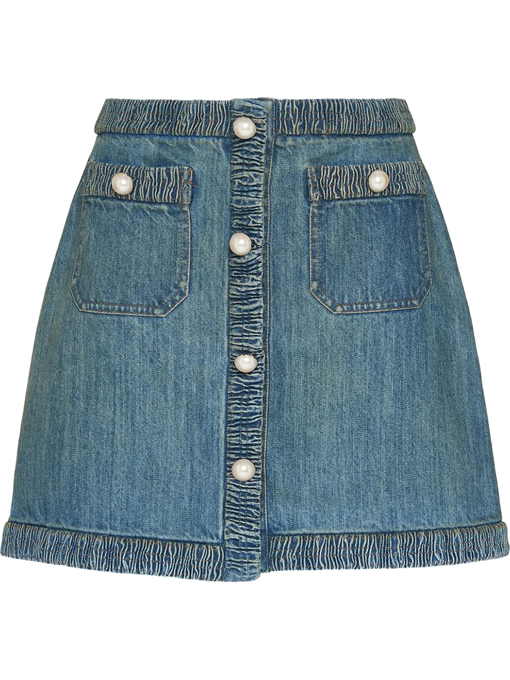 Miu Miu Jeansrock In A-Linie khHWW pcwHp Miu Miu Jeansrock In A-Linie khHWW pcwHp