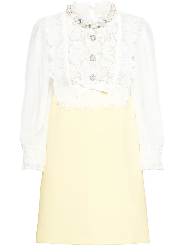 miu miu lace dress