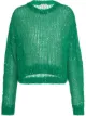 Image 1 of Miu Miu sequin-embellished mesh-knit jumper