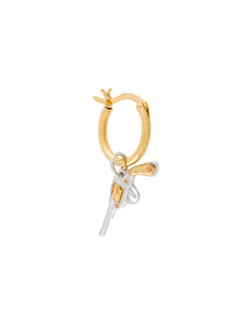 True Rocks pistol hoop earring