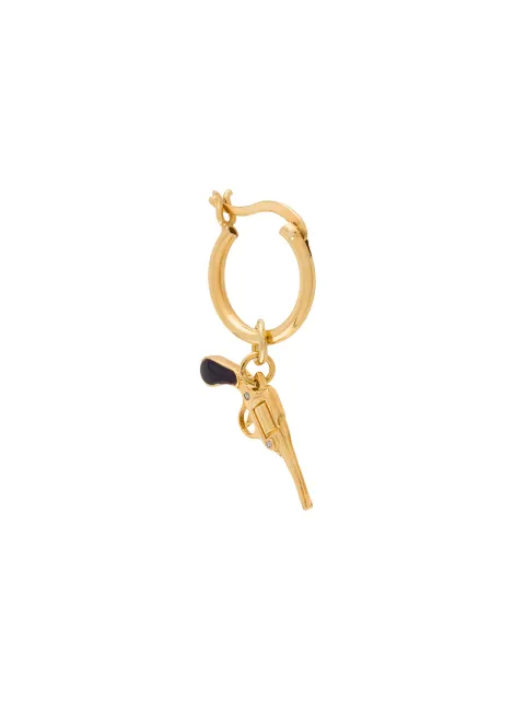 True Rocks small pistol hoop earring