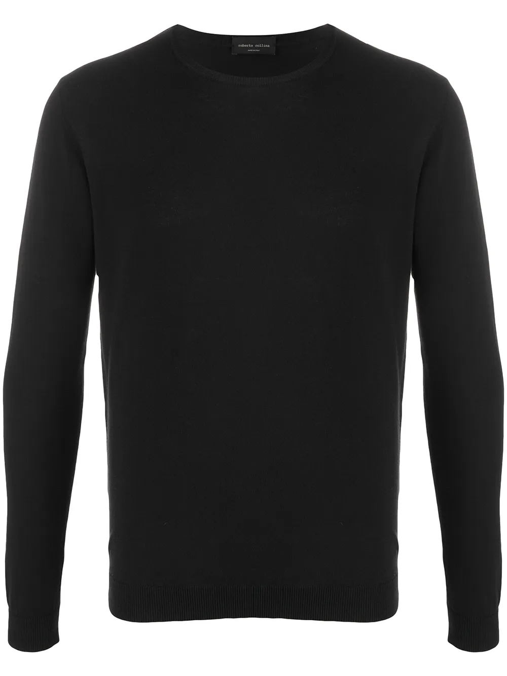 Roberto Collina Pullover Mit Lockerem Schnitt In Black
